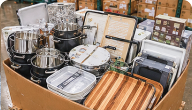 Kitchenware & Mystery Boxes
