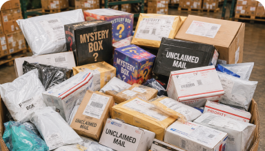 Unclaimed Mail & Mystery Pallets