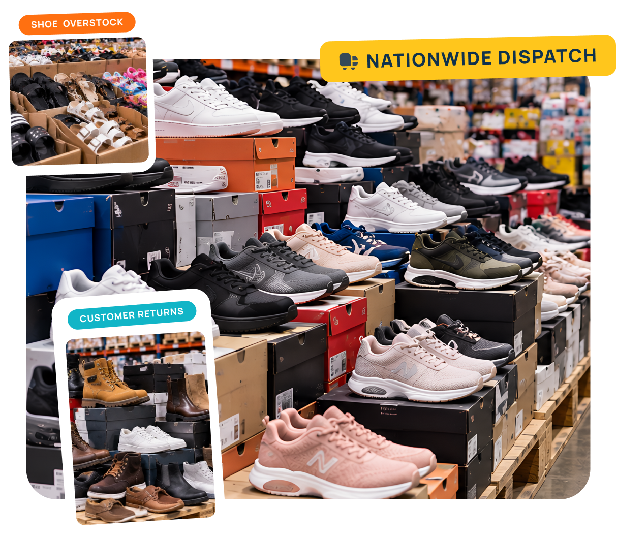Wholesale Shoe Liquidation Inventory